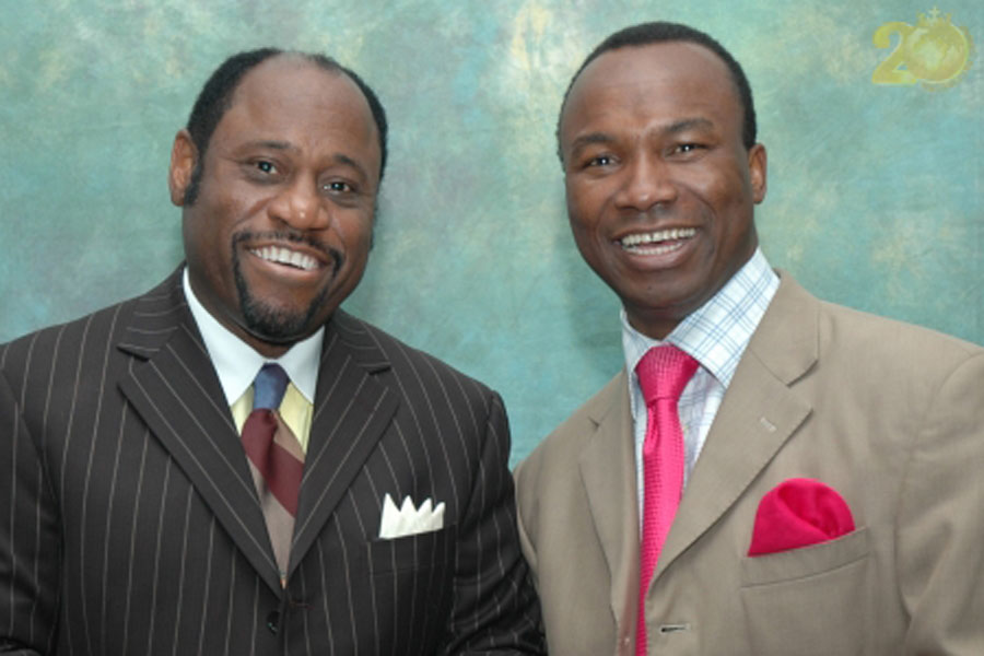 Myles Munroe and Sunday Adelaja