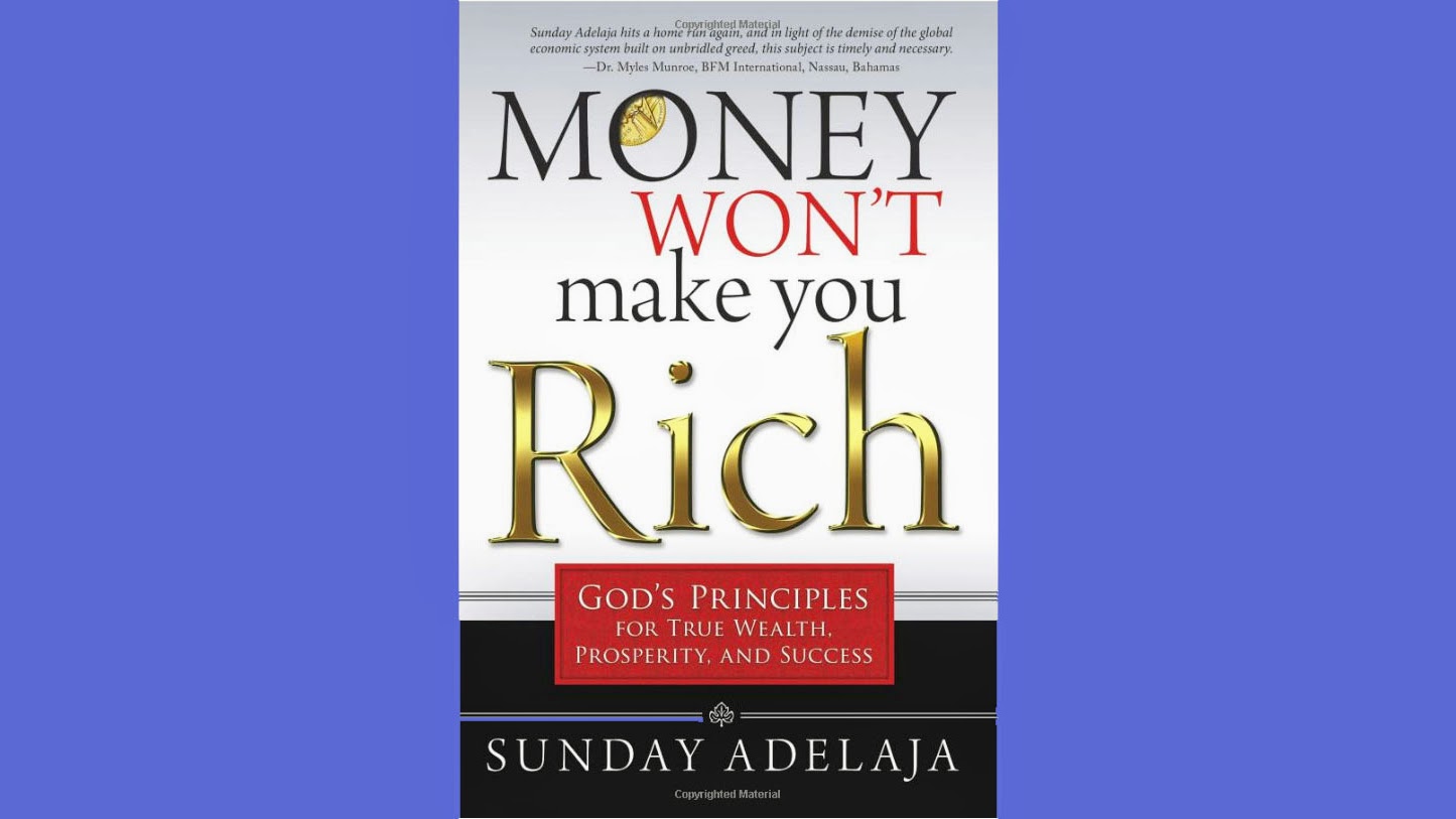 Book Money Wont Make You Rich