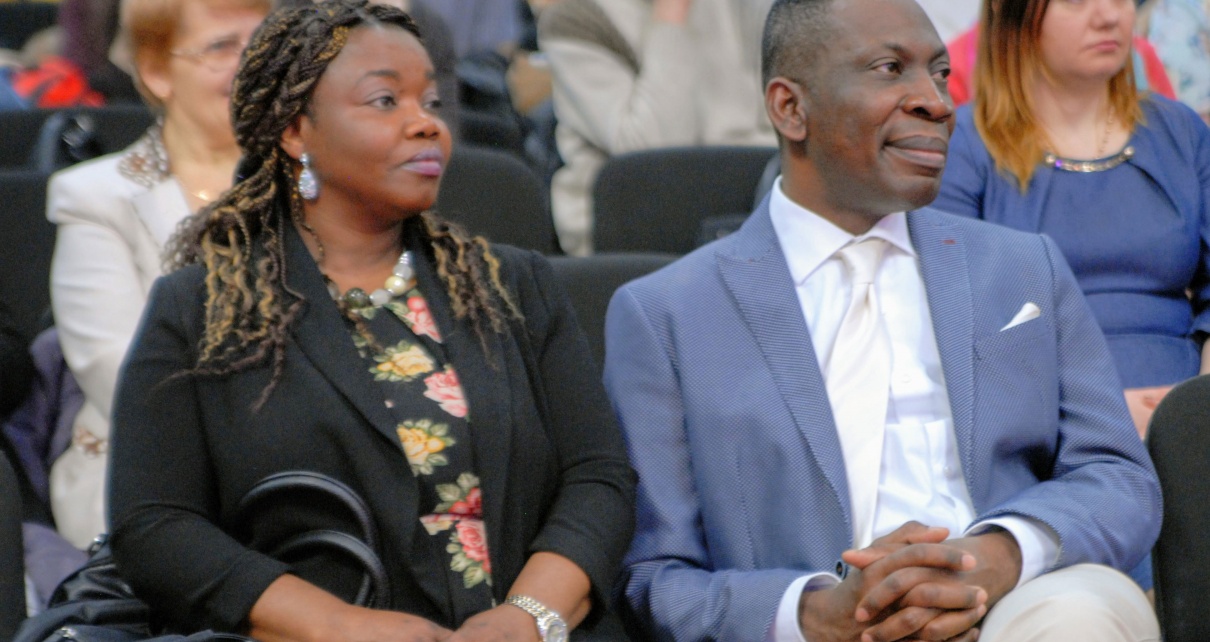 Pastor Tope Omotoye with wife