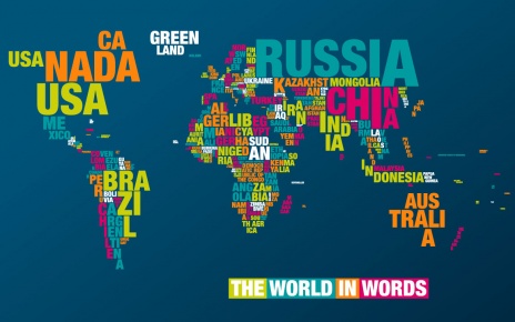 The world in words